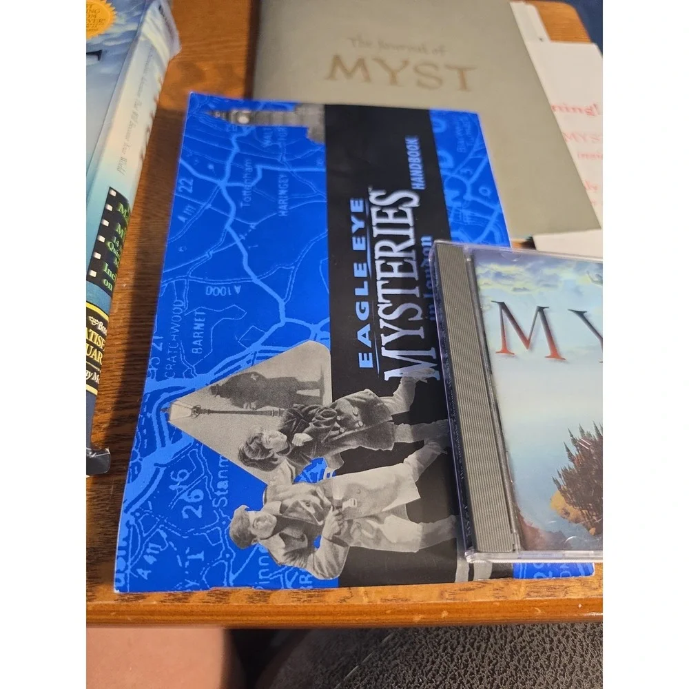 Vtg  MYST Big Box PC Factory  Windows 95